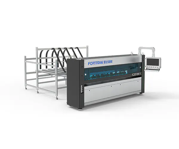 Helautomatisk pappersskärmaskin